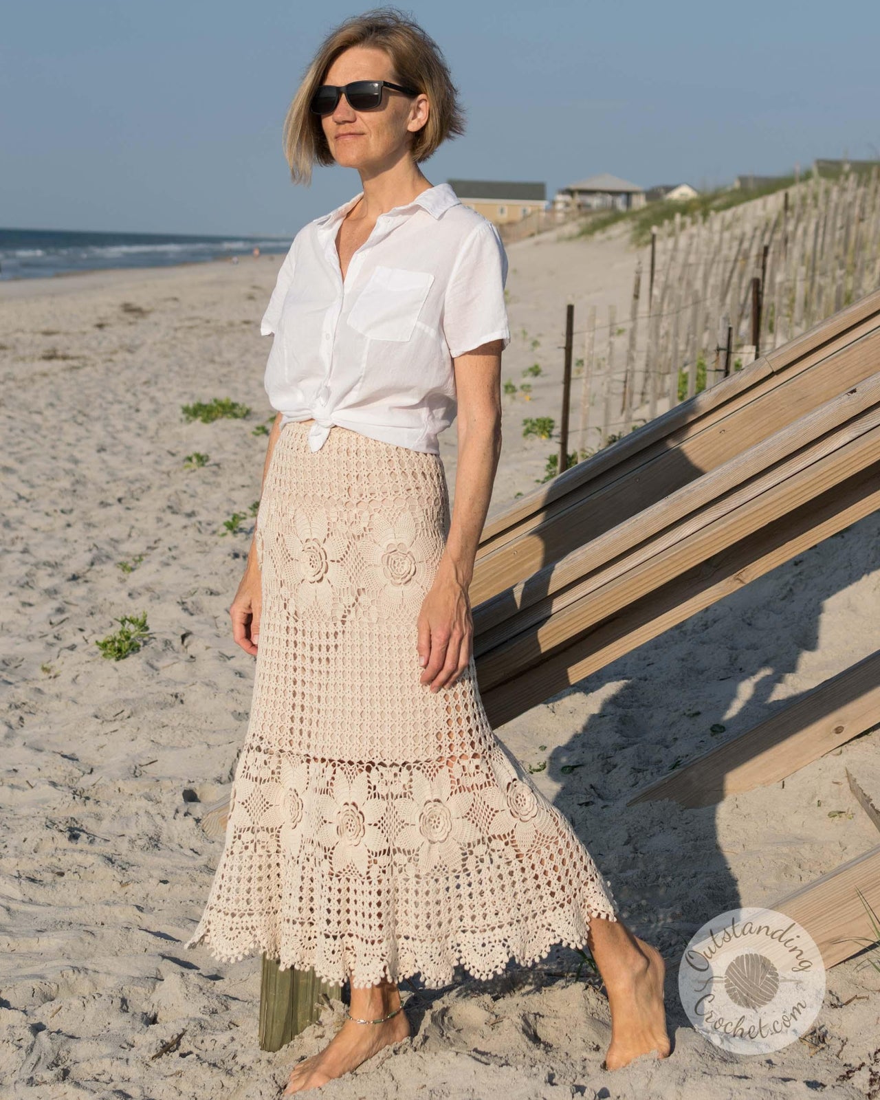 Tiered Maxi Skirt