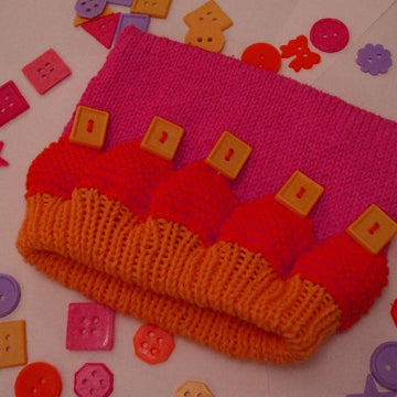 Charlie's Button Hat.