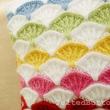 Paintbrush Pillow & Afghan