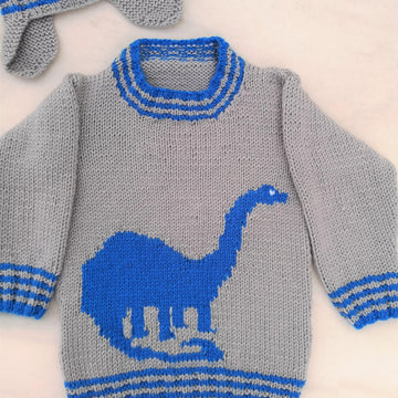 Dinosaur Sweater - Brontosaurus