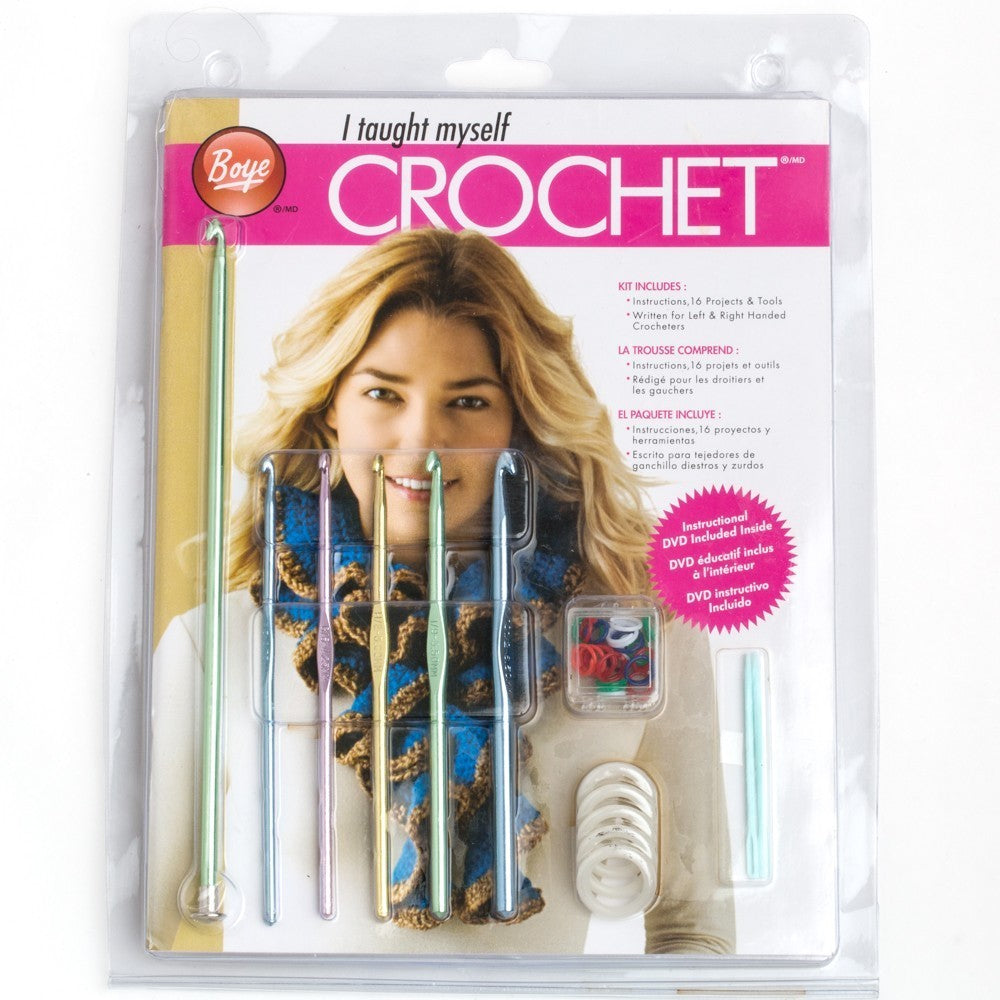 Boye I Taught Myself Crochet Kit
