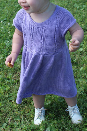 Violet Summer Toddler Dress