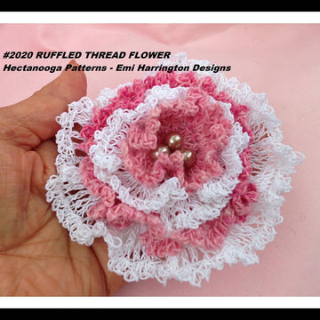 2020yt- Crochet Thread Flower