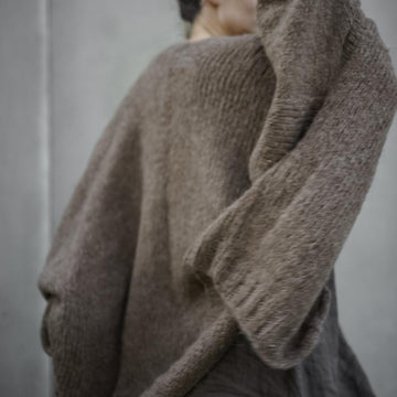 Hug oversize long cardigan