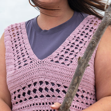 Arafura Top in Berroco Seaspun - Downloadable PDF