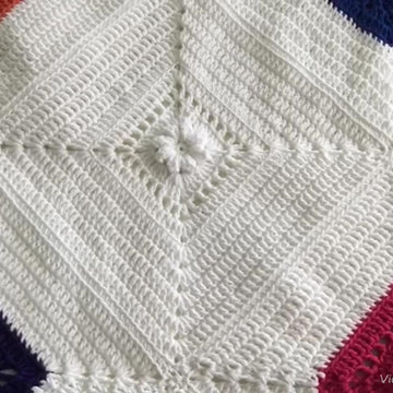 Diamond Granny Baby Blanket N 347