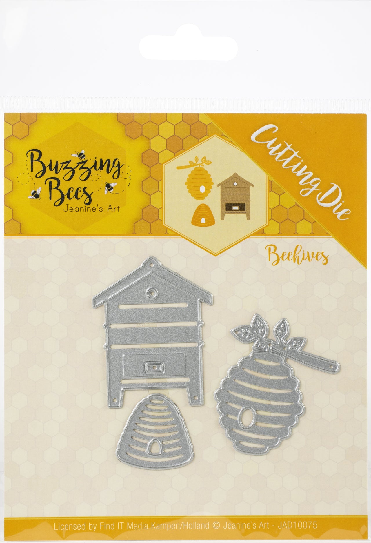Find It Trading Jeanine's Art Die - Beehives, Buzzing Bees