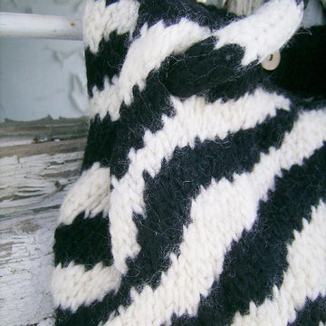 The zebra bag pattern