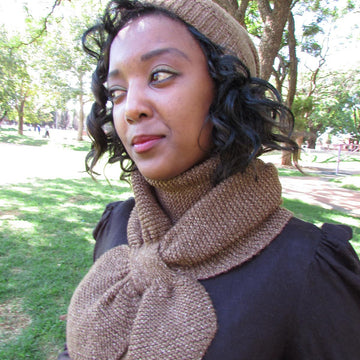 Double Loop Keyhole Scarf
