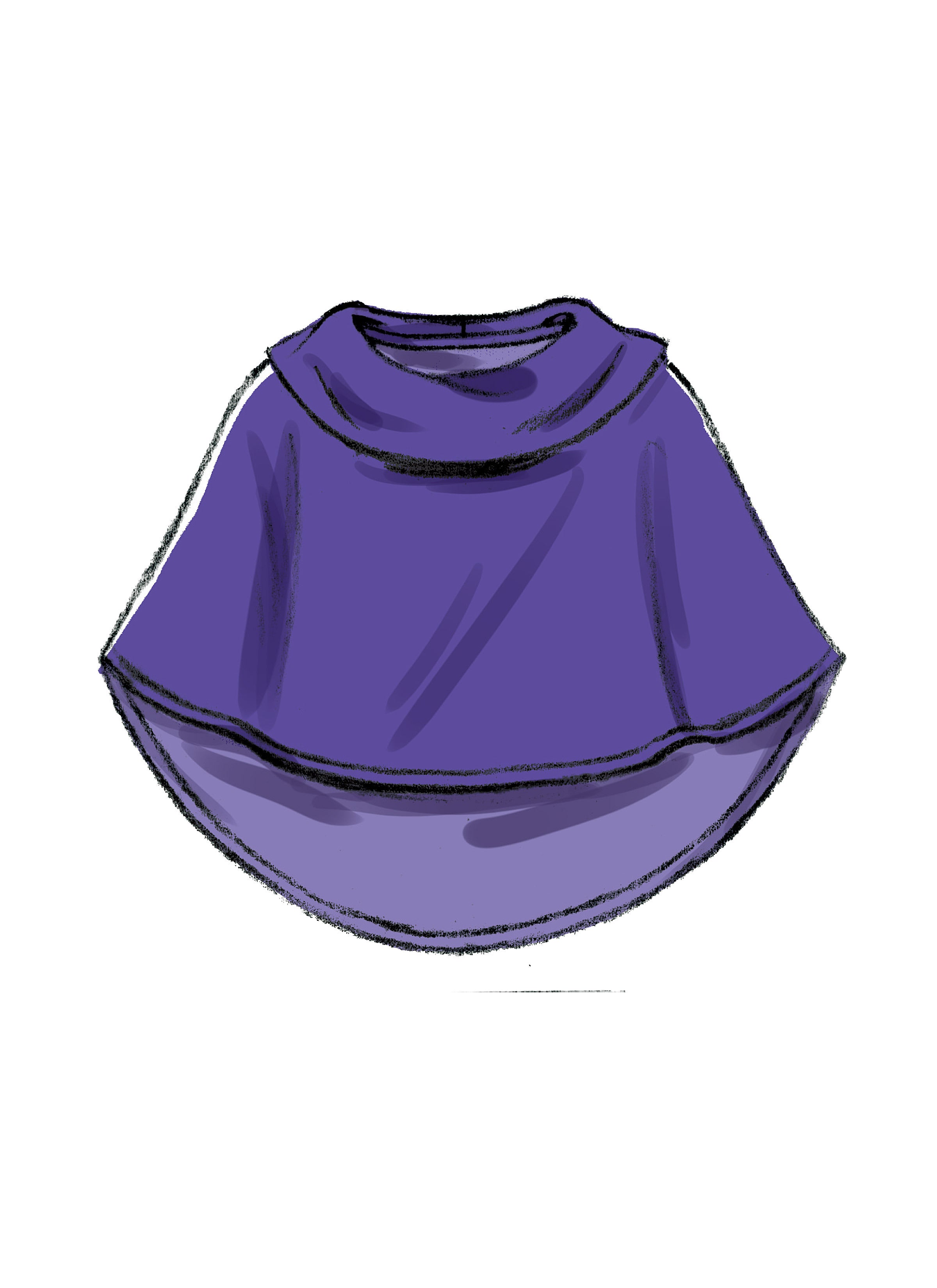 McCall's Children's/Girls' Ponchos, Hat and Scarf M7012 - Sewing Pattern