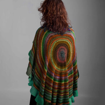 Ruffled Shawl