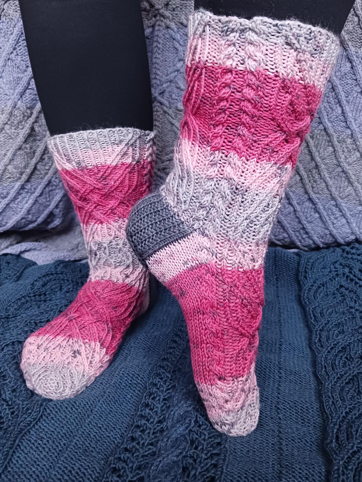 Raspberry Socks