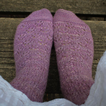 Pressed Flowers Socks