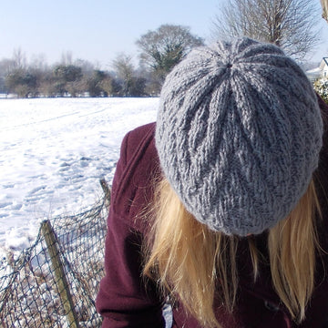 Zigzag Hat, Mittens and Cowl Set