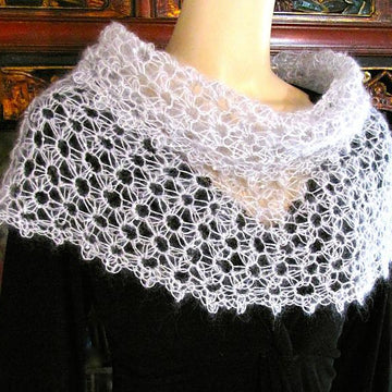 Starwirbel: Spiraling Star Stitch Lace