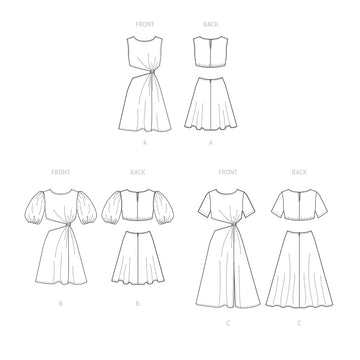 McCall's Misses' Dresses M8252 - Sewing Pattern