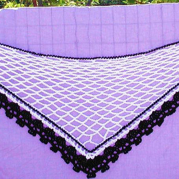 Wicked Skull Scarf or Shawl