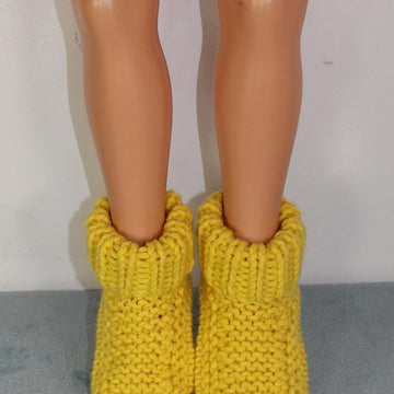 Childrens Super Chunky Slipper Boots Circular