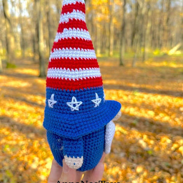 Patriotic gnome USA (boy2)