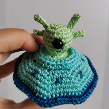 Zorp the Alien - Flying Saucer