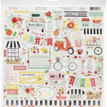 Echo Park Paper Carta Bella Collection Kit 12"X12" - Summer Market