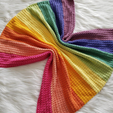 Rainbow Isles Baby Blanket