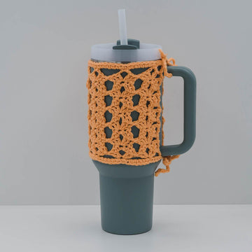 Lace Crochet Stanley Cup Holder