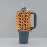 Lace Crochet Stanley Cup Holder