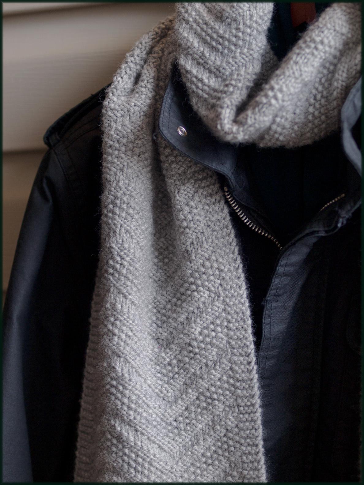 Beckenham Scarf Knitting Pattern