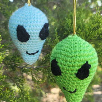 Space Alien Ornament