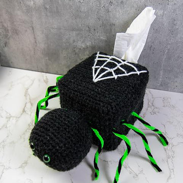 Spider Tissue Box Cover