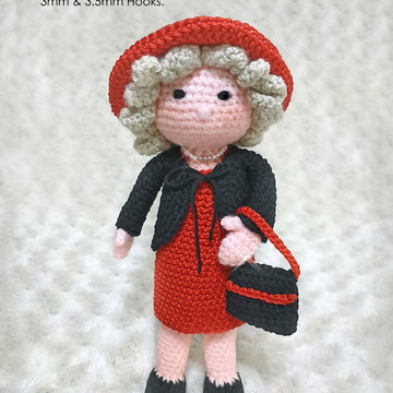 Amigurumi Poppy Doll Crochet Pattern - PDF Download