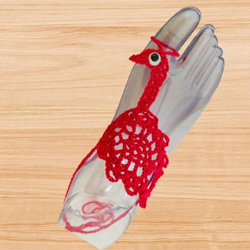Crochet Goose Barefoot Sandal Pdf + Video Tutorials