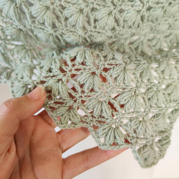 Minty Meadow Shawl