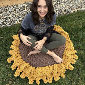 Sunny Days Floor Pillow