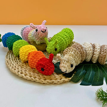 Caterpillar Crochet No Sew