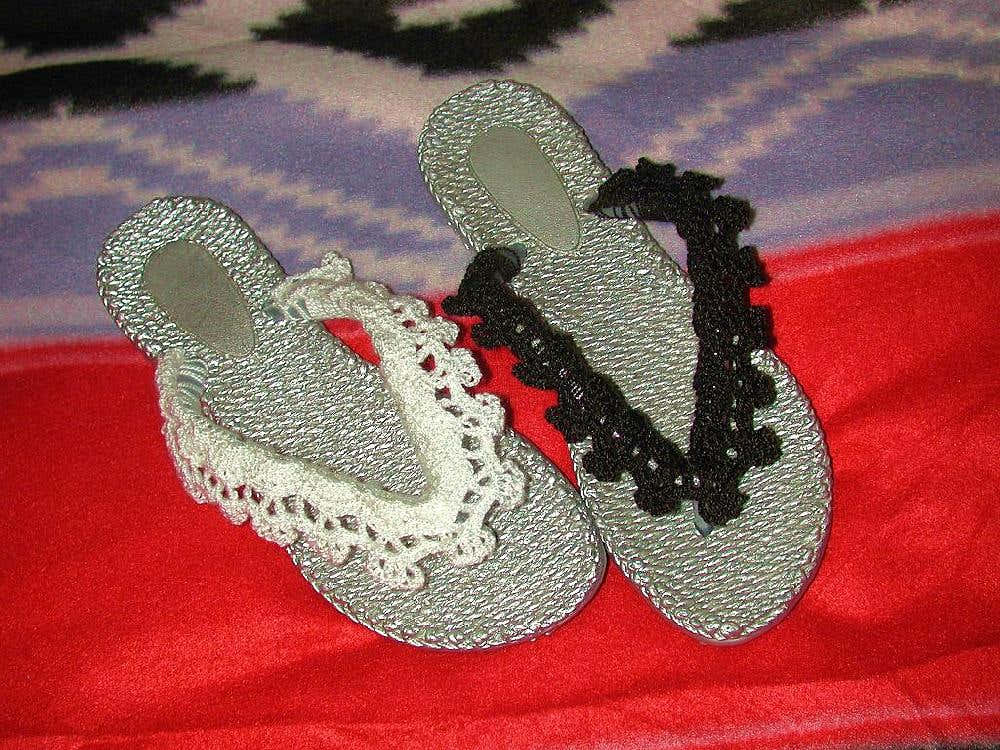 Wikked Skull Flip Flop Trim