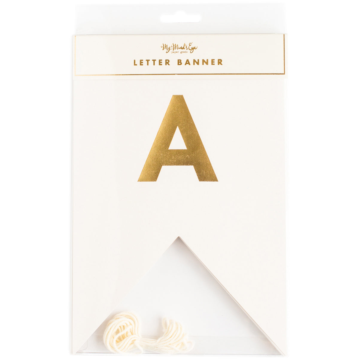 My Mind's Eye Fancy Letter Banner - 367712