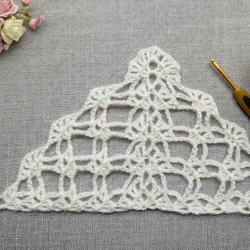 Crochet Bandana/Shawl Pattern/Chart #33