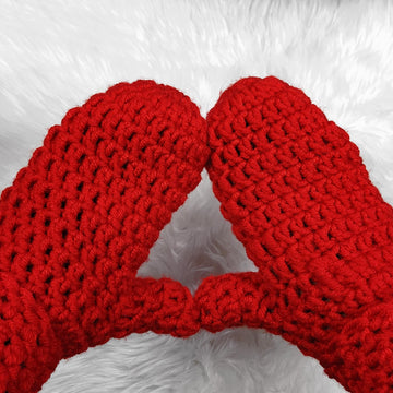 K.I.S.S. Crochet Mittens