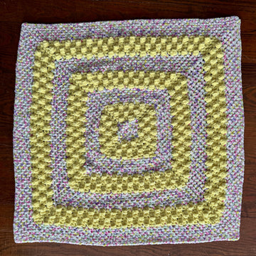EASY Buttered Popcorn Baby Blanket