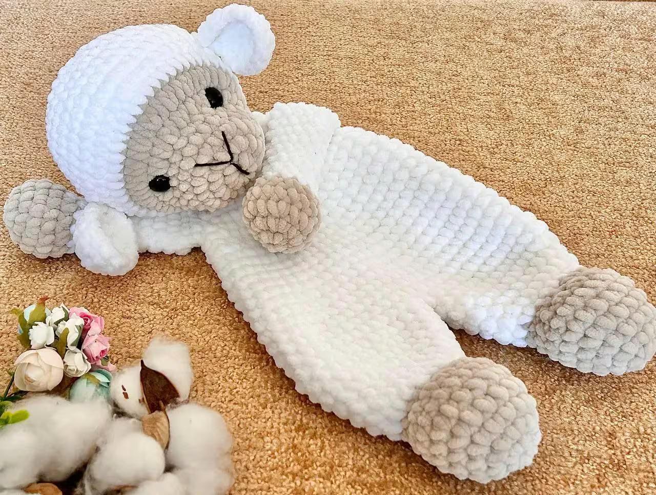 Sheep Lovey Crochet Pattern