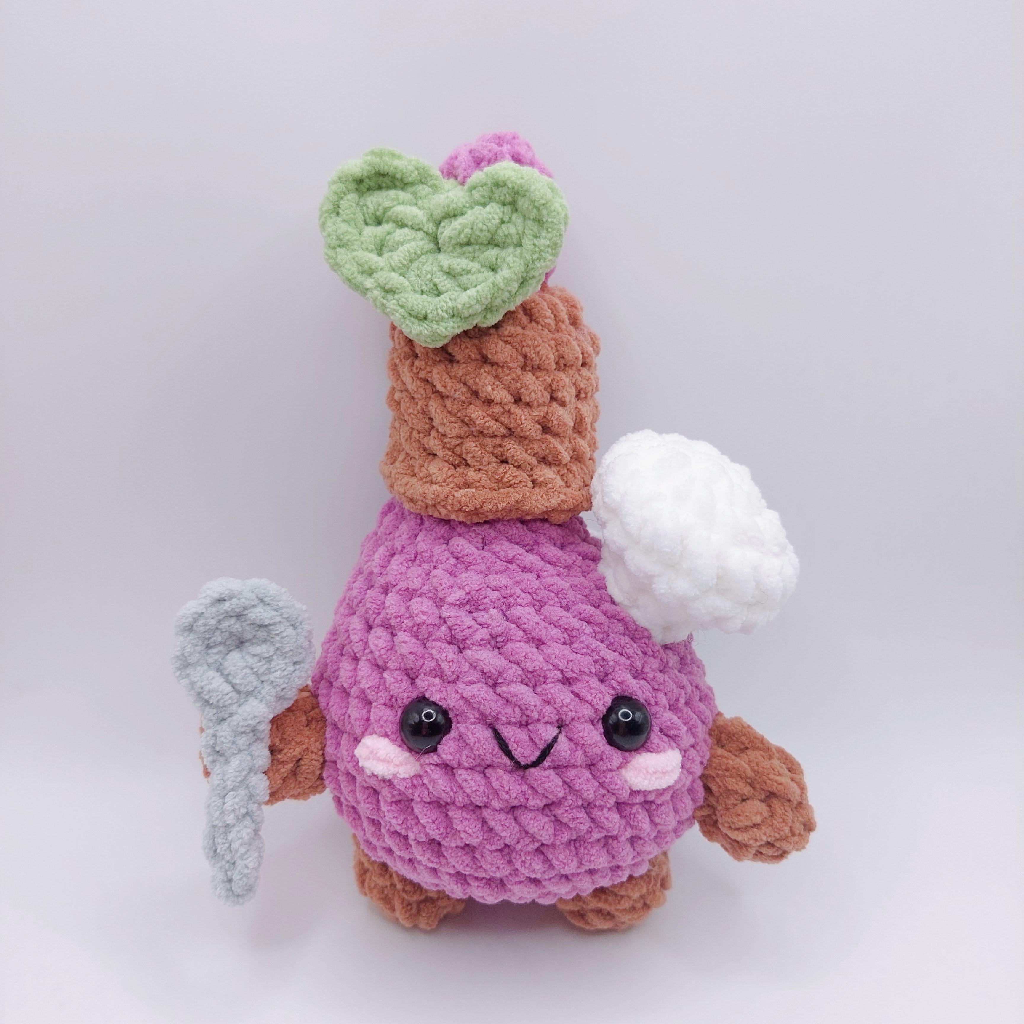 Ube the Purple Yam Amigurumi Crochet Pattern