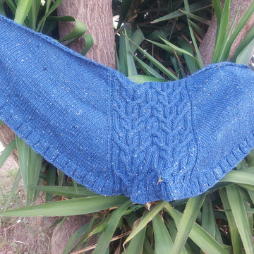 Blue frills