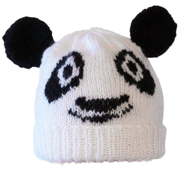 Panda head sweater, hat and toy
