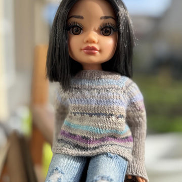 Sweater Striped Party for Ruby Red