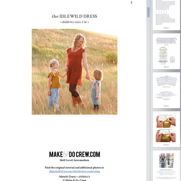 Idlewild Dress - children's sizes