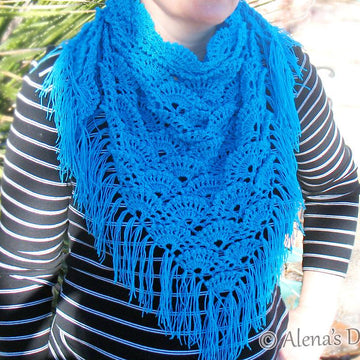Triangle Lace Shawl