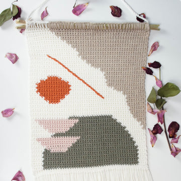 Abstract Mound Wall Hanging