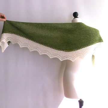 Garter shawl